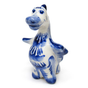 Фигурка Гжель "Дракон летит" №27137