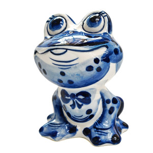 Фигурка Гжель "Квакша" №12347