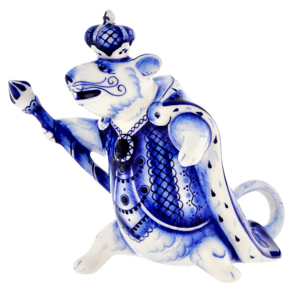Фигурка Гжель "Король Крыс" №CHS075 Фигурка Гжель "Король Крыс" №CHS075