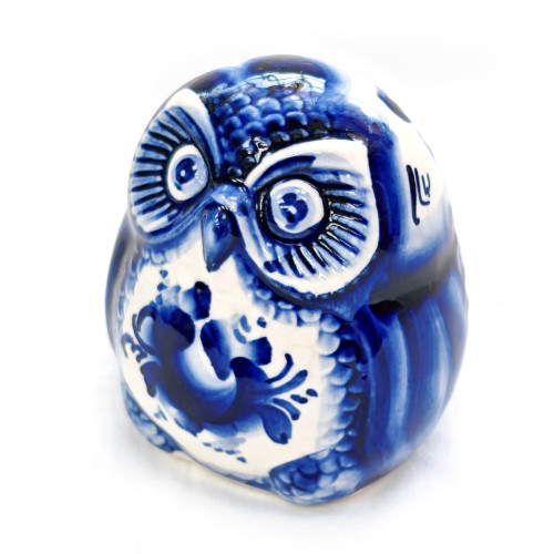 Фигурка Гжель "Сова" №12333