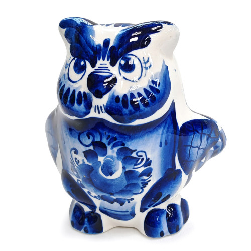 Фигурка Гжель "Филин" №12342-1