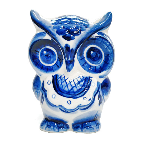 Фигурка Гжель "Филин" №12342-2