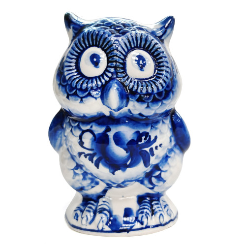 Фигурка Гжель "Сова" №12343