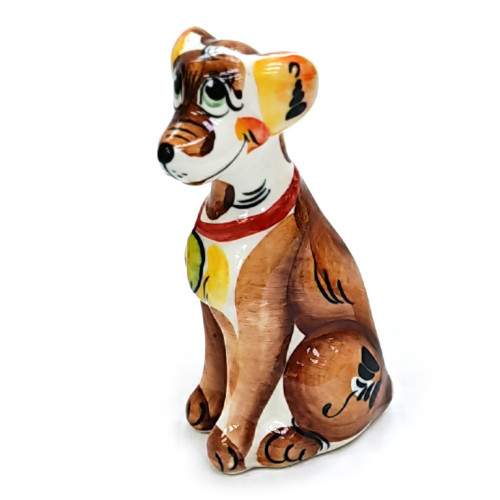 Фигурка Гжель "Собака" №12331