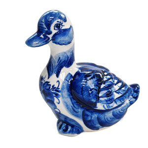 Фигурка Гжель "Утка" №12339-1