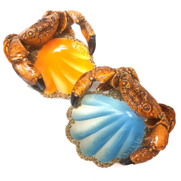 Фигурка-пепельница из гипса "Краб. Ялта" №537-1 Фигурка-пепельница из гипса "Краб. Ялта" №537-1