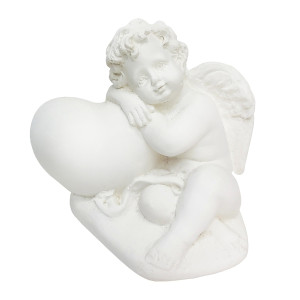 Фигурка из гипса "Ангел" оберег для дома №811-11