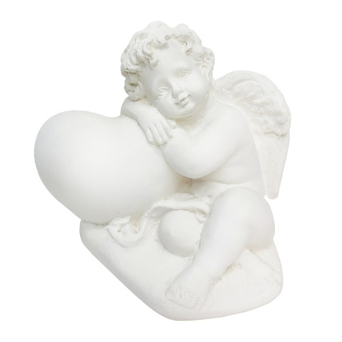 Фигурка из гипса "Ангел" оберег для дома №811-11