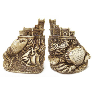 Фигурка из гипса "Ласточкино Гнездо. Краб. Ялта" №811-5