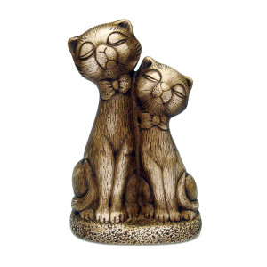 Фигурка из гипса "Коты пара" №814