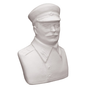 Фигурка из гипса бюст "Сталин" №818-1