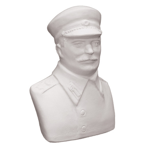 Фигурка из гипса бюст "Сталин" №818-1