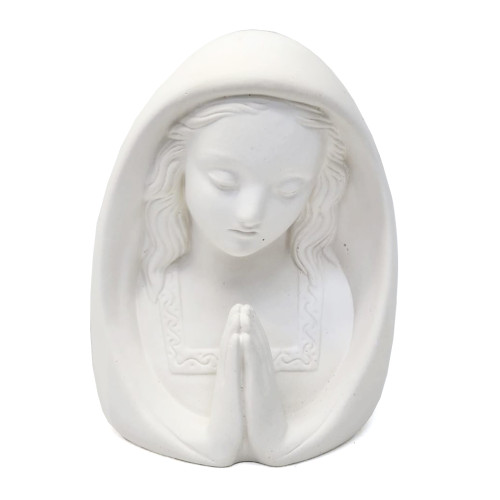 Фигурка из гипса "Дева Мария" оберег для дома №818-12