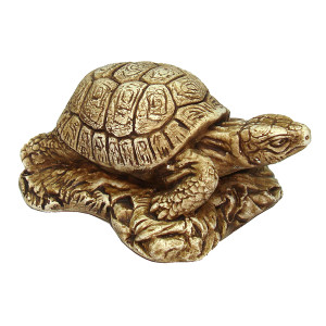 Фигурка из гипса "Черепаха на траве" №832