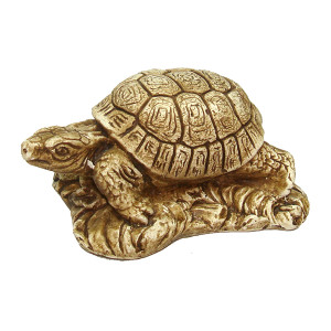 Фигурка из гипса "Черепаха на траве" №832