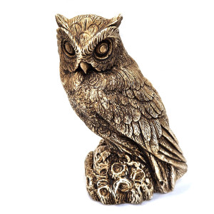 Фигурка из гипса "Филин" №866