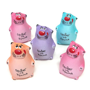 Фигурка из гипса "Кот. Привет из Крыма" №FG-6