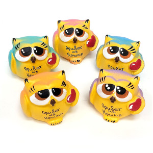 Фигурка из гипса "Сова. Привет из Крыма" №FG-7