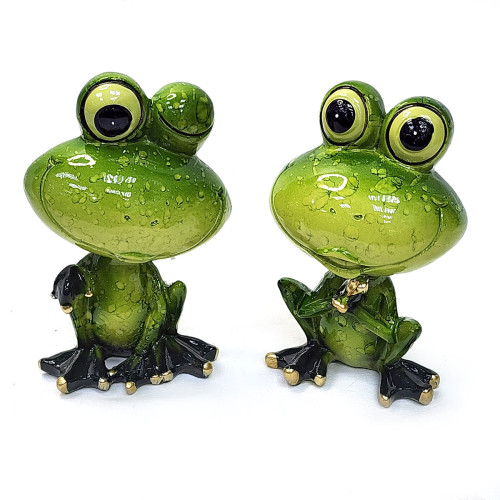 Фигурка из полистоуна "Лягушка" №3719