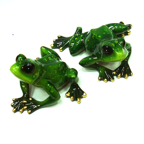 Фигурка из полистоуна "Лягушка" №YX9033