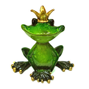 Фигурка из полистоуна "Лягушка царевна" №YX1774