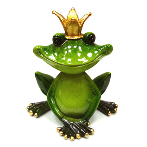 Фигурка из полистоуна "Лягушка царевна" №YX1775