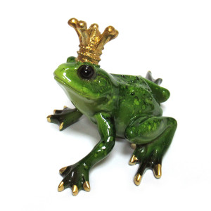 Фигурка из полистоуна "Лягушка царевна" №YX2108