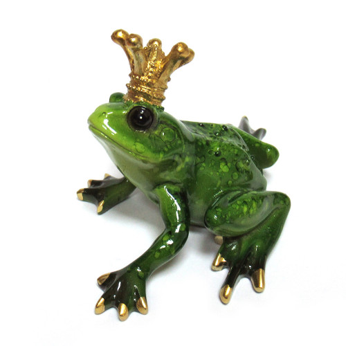 Фигурка из полистоуна "Лягушка царевна" №YX2108