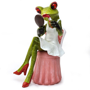 Фигурка из полистоуна "Лягушка" №YX49058