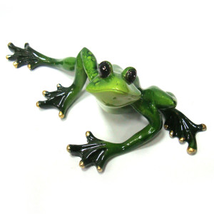 Комплект фигурок из полистоуна "Лягушки" №YX9002