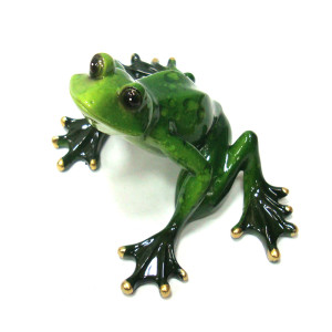 Комплект фигурок из полистоуна "Лягушки" №YX9002