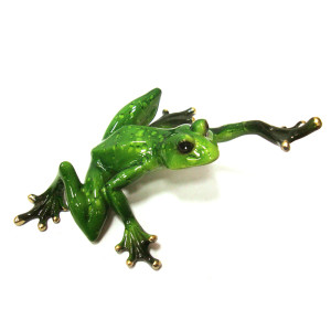 Комплект фигурок из полистоуна "Лягушки" №YX9002