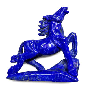 Фигурка из камня Ляпис-лазурит "Лошадь" №2A103-14