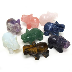 Фигурка из камня "Слон" №2A92-1B