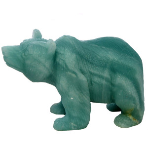 Фигурка каменная из Агата "Медведь" №13-010