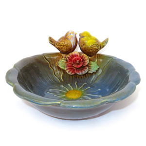 Конфетница из керамики "Птицы" №1811B