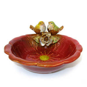 Конфетница из керамики "Птицы" №1811C