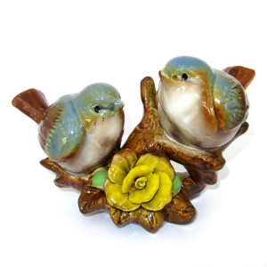 Фигурка из керамики "Птицы на ветке" №265496A