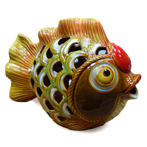 Фигурка из керамики "Рыба" №JY0610