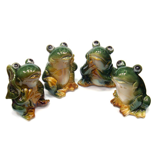 Фигурка из керамики "Лягушка" (комплект) №JY1851