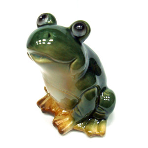 Фигурка из керамики "Лягушка" (комплект) №JY1851