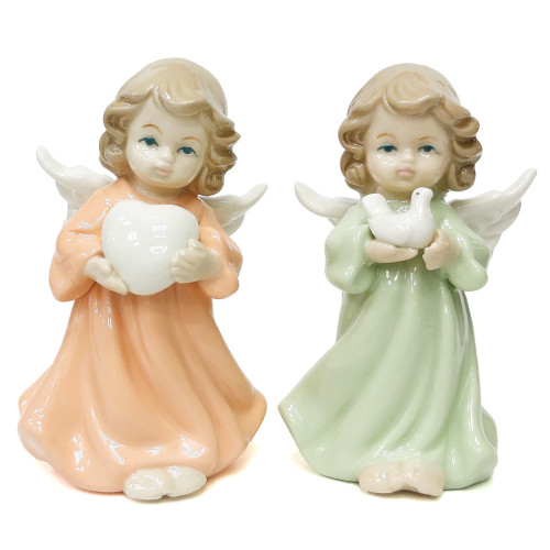 Фигурка из фарфора "Ангелочек" №155-6