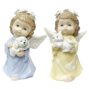 Фигурка из фарфора "Ангелочек" №162025