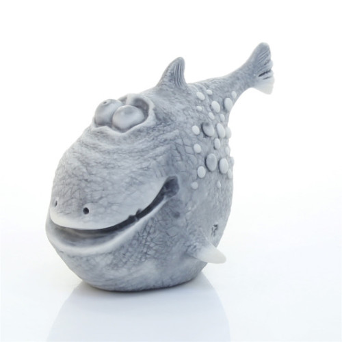 Фигурка из мраморной крошки "Рыба (авторск.)" №EX165