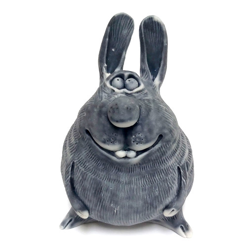 Фигурка из мраморной крошки "Заяц" №EX68