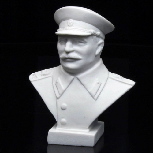 Фигурка из мраморной крошки "Бюст Сталина" №E23