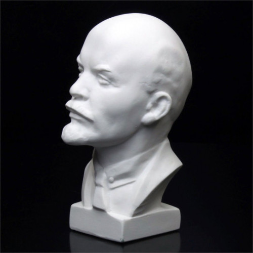 Фигурка из мраморной крошки "Бюст Ленина" №E24