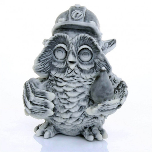 Фигурка из мраморной крошки "Филин нефтяник" №J240 Фигурка из мраморной крошки "Филин нефтяник" №J240