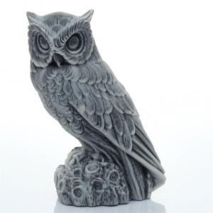 Фигурка из мраморной крошки "Сова" №J35