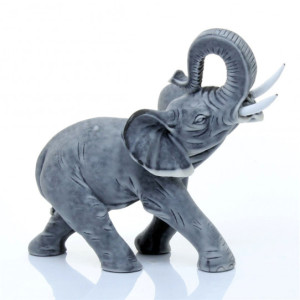 Фигурка из мраморной крошки "Слон 1 средний" №J38